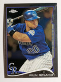 2014 Topps Chrome #40 Wilin Rosario