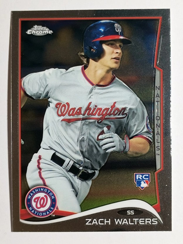 2014 Topps Chrome #62 Zach Walters RC