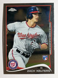 2014 Topps Chrome #62 Zach Walters RC