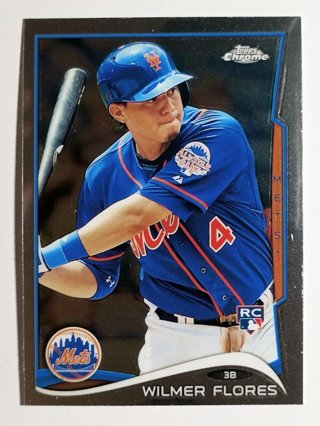 2014 Topps Chrome #67 Wilmer Flores RC