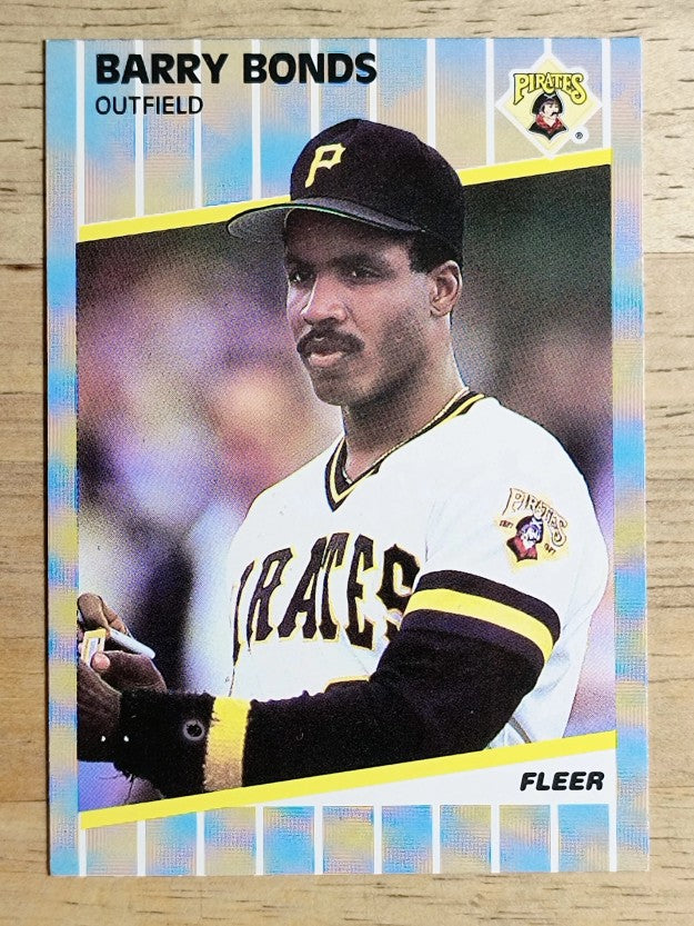 1989 Fleer #202 Barry Bonds