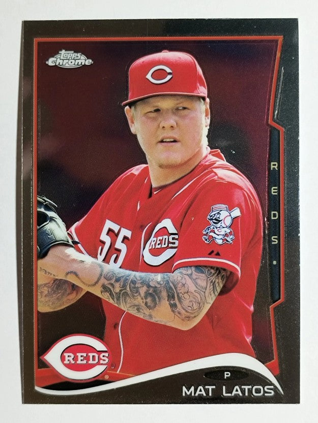 2014 Topps Chrome #72 Mat Latos