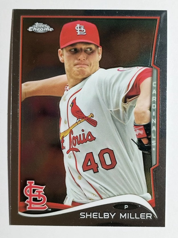 2014 Topps Chrome #143 Shelby Miller