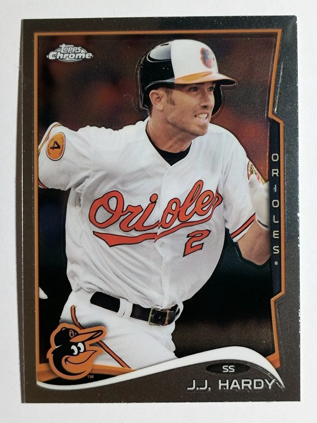 2014 Topps Chrome #145 J.J. Hardy