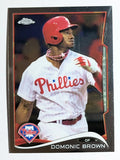 2014 Topps Chrome #153 Domonic Brown