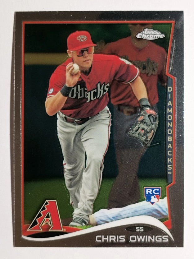 2014 Topps Chrome #161 Chris Owings RC