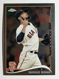 2014 Topps Chrome #177 Sergio Romo