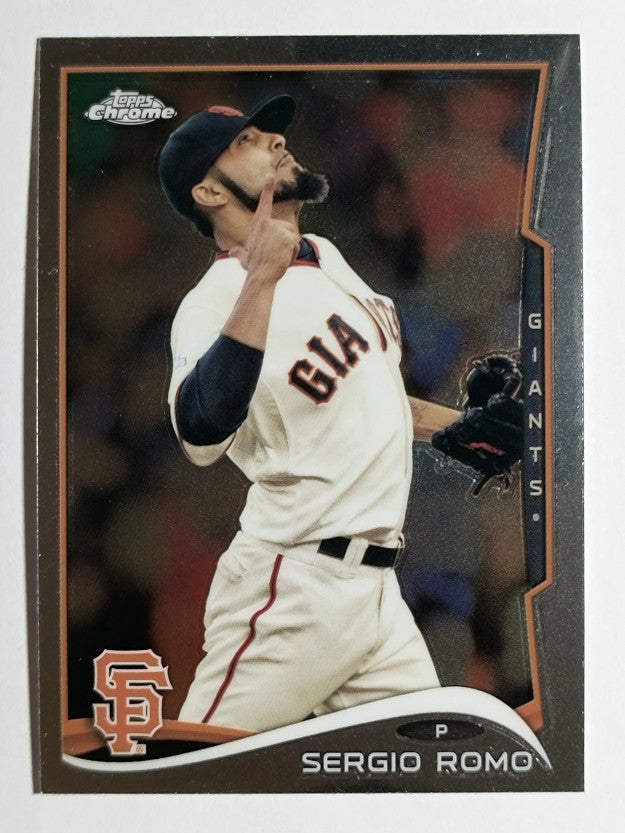 2014 Topps Chrome #177 Sergio Romo