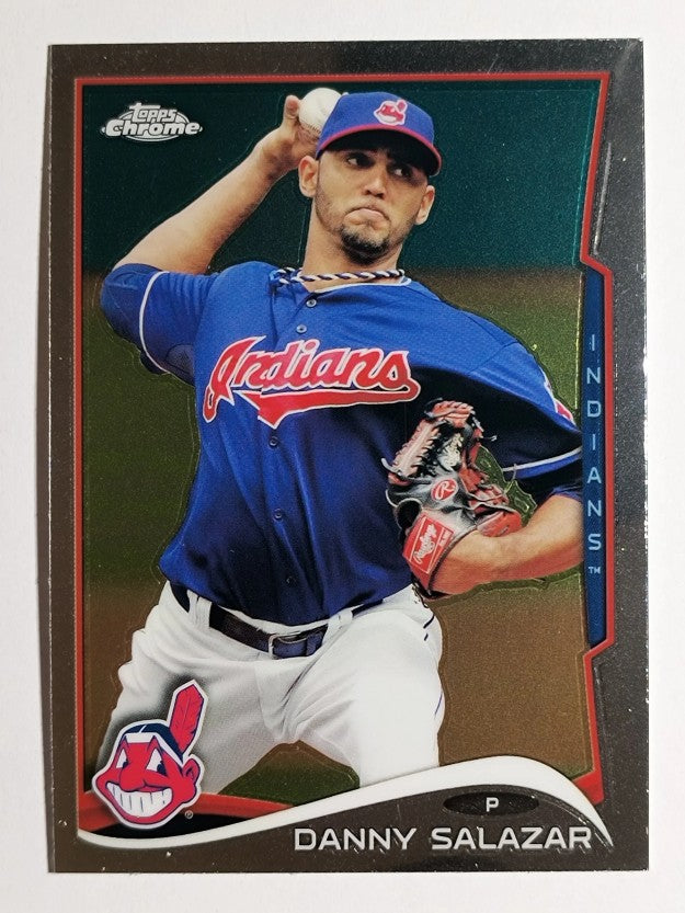 2014 Topps Chrome #178 Danny Salazar