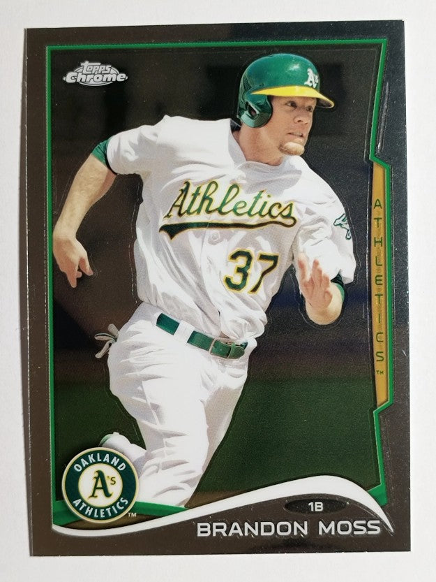 2014 Topps Chrome #183 Brandon Moss