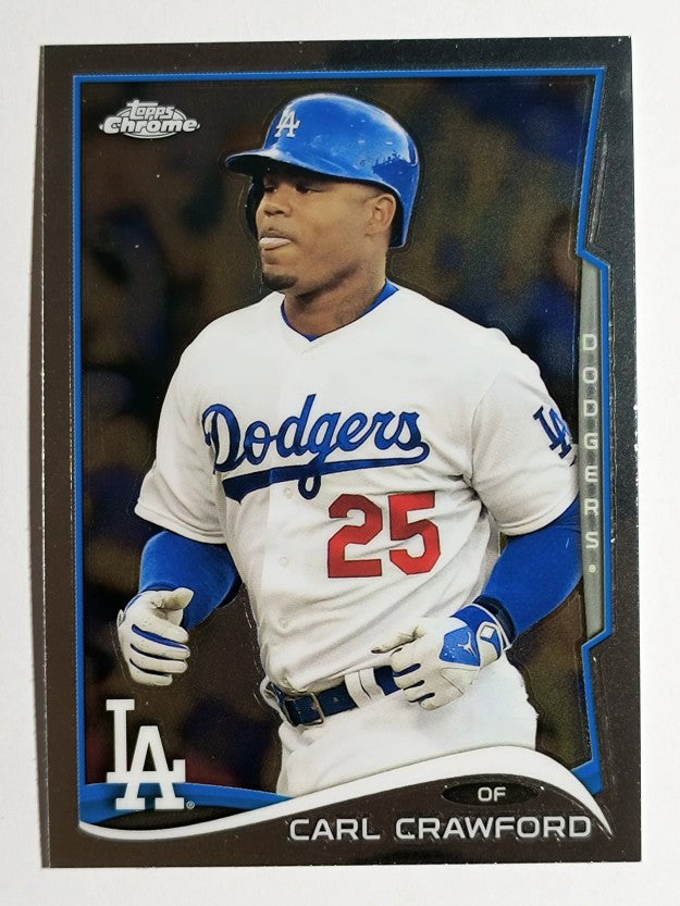 2014 Topps Chrome #192 Carl Crawford
