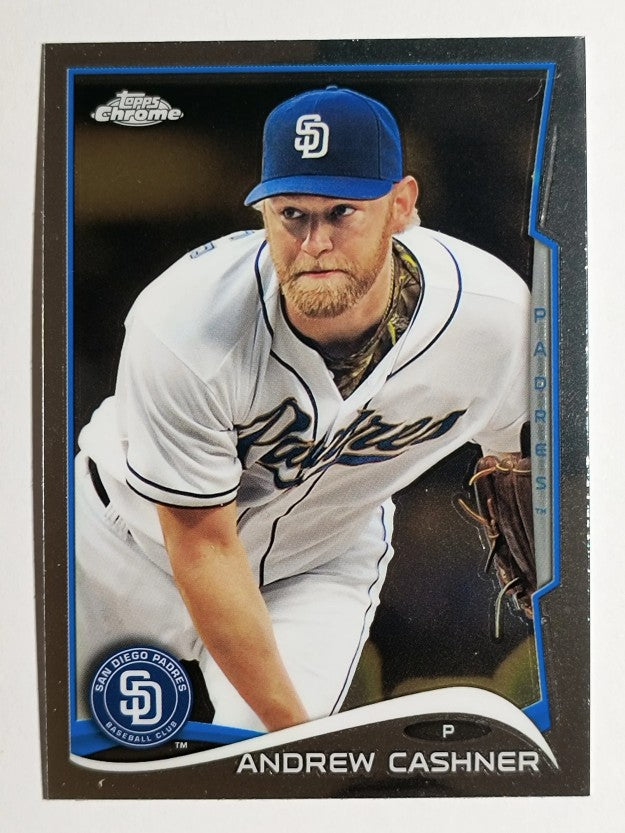 2014 Topps Chrome #197 Andrew Cashner