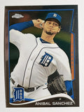 2014 Topps Chrome #207 Anibal Sanchez