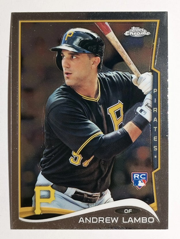 2014 Topps Chrome #209 Andrew Lambo RC