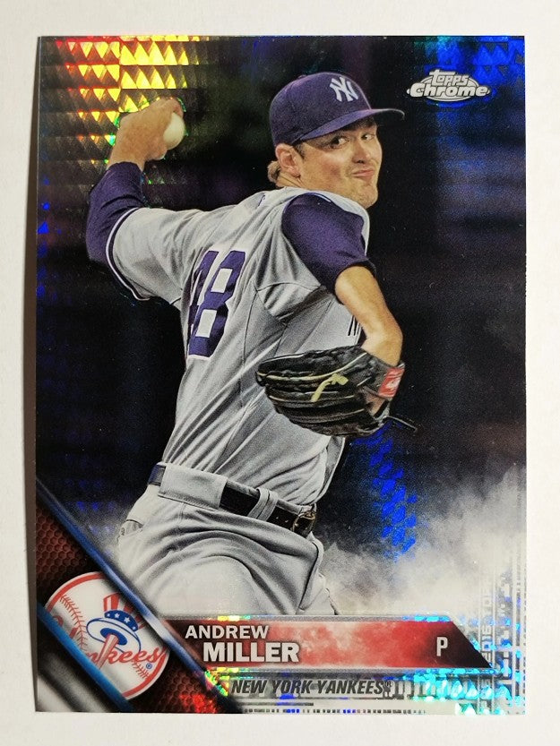 2016 Topps Chrome Prism Refractors #176 Andrew Miller