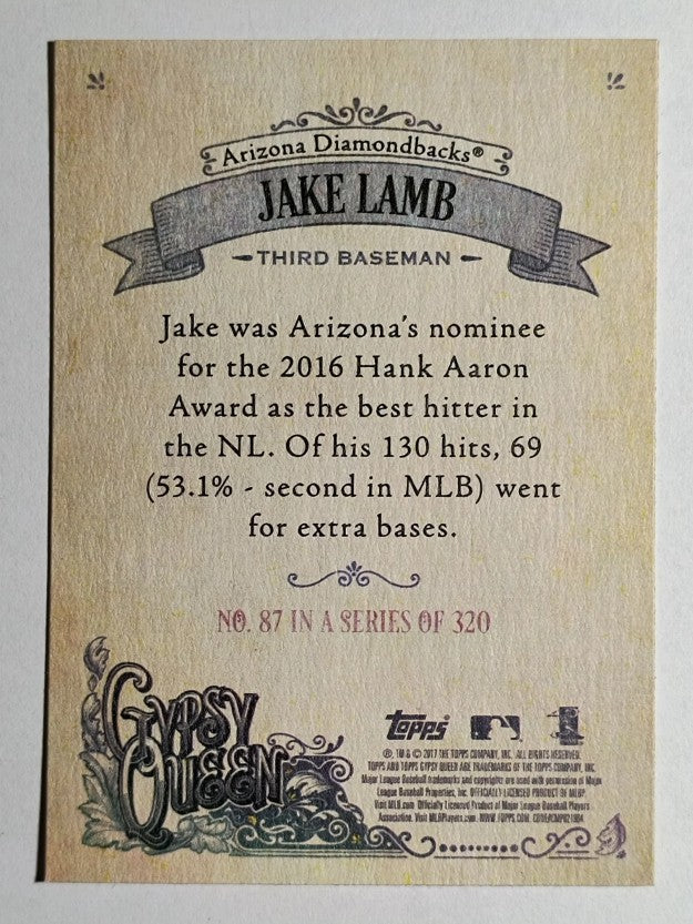 2017 Topps Gypsy Queen #87 Jake Lamb