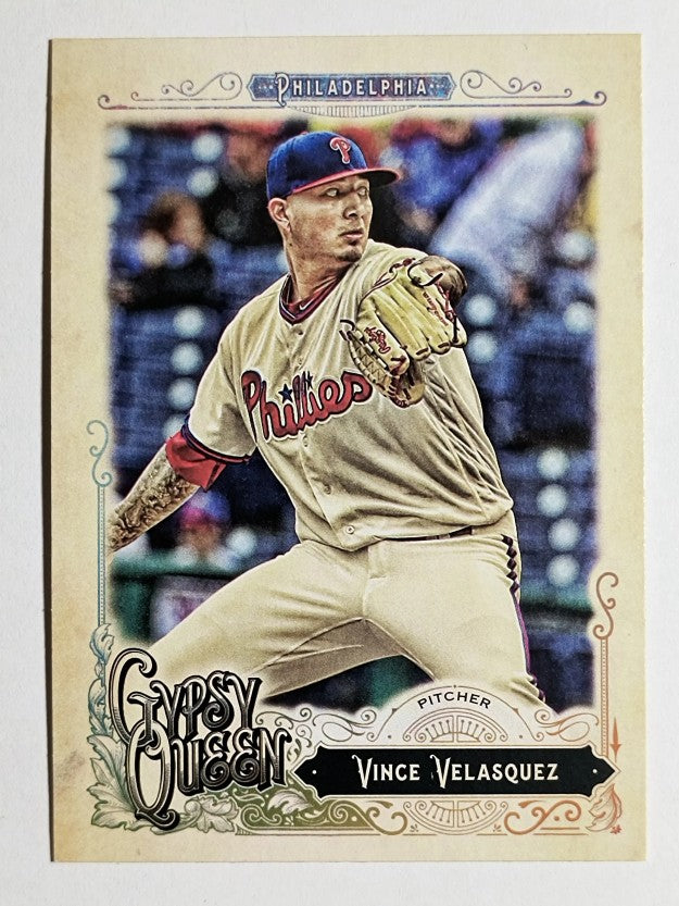 2017 Topps Gypsy Queen #92 Vince Velasquez