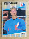 1989 Fleer #381 Randy Johnson RC