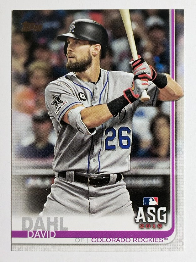 2019 Topps Update #US42 David Dahl AS