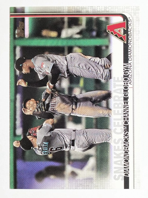 2019 Topps Update #US98 Adam Jones/Jarrod Dyson/David Peralta