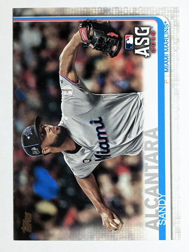 2019 Topps Update #US104 Sandy Alcantara AS