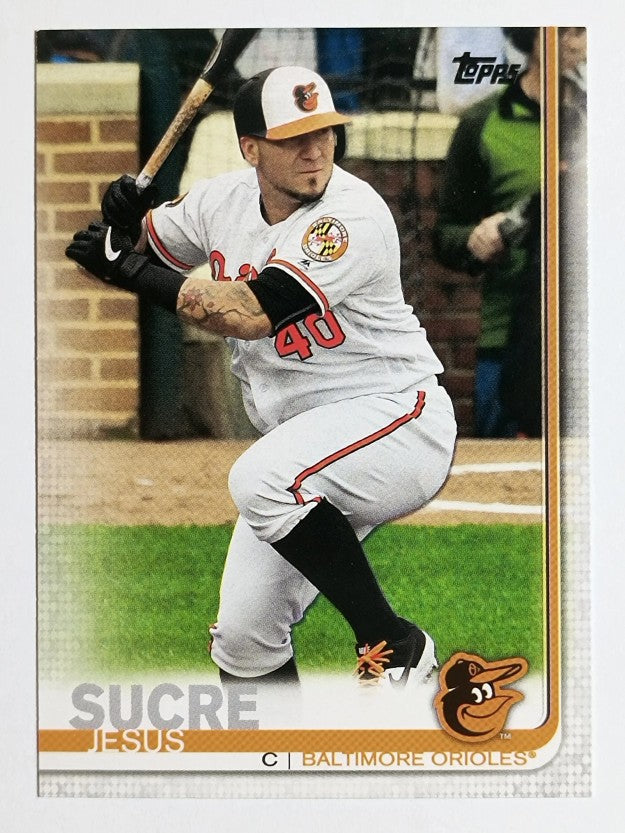 2019 Topps Update #US119 Jesus Sucre