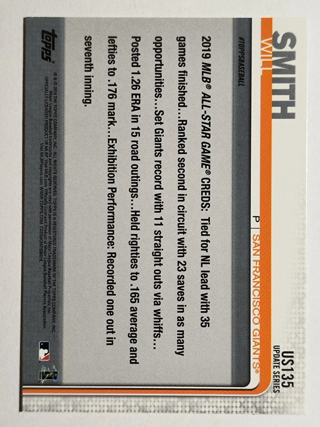 2019 Topps Update #US135 Will Smith AS