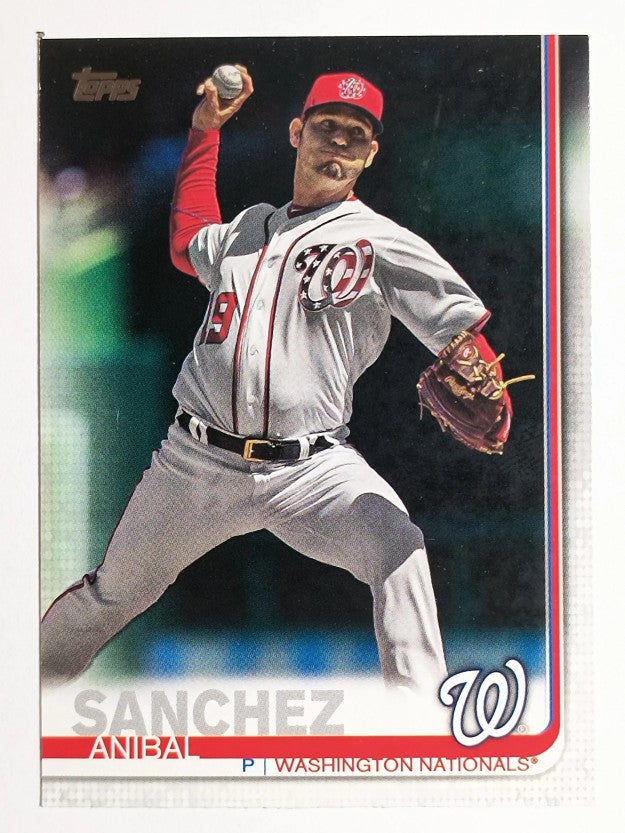 2019 Topps Update #US176 Anibal Sanchez