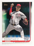 2019 Topps Update #US176 Anibal Sanchez