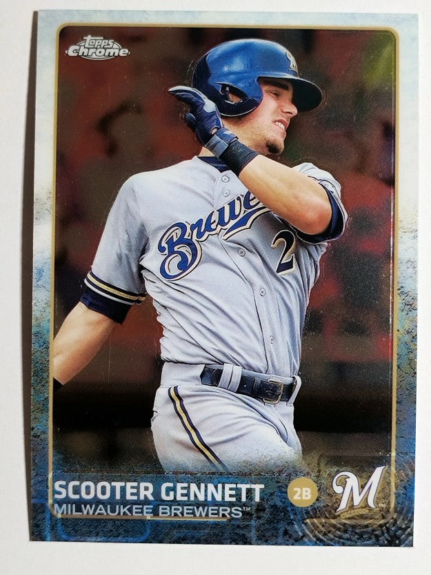 2015 Topps Chrome #3 Scooter Gennett
