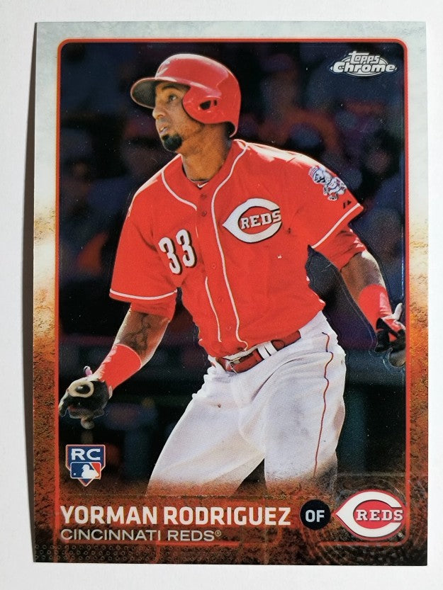 2015 Topps Chrome #29 Yorman Rodriguez RC