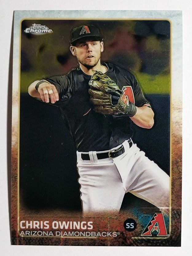 2015 Topps Chrome #37 Chris Owings