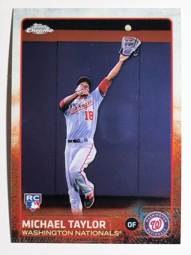 2015 Topps Chrome #43 Michael Taylor RC