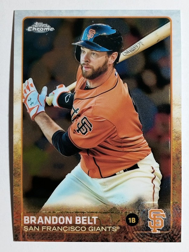 2015 Topps Chrome #47 Brandon Belt