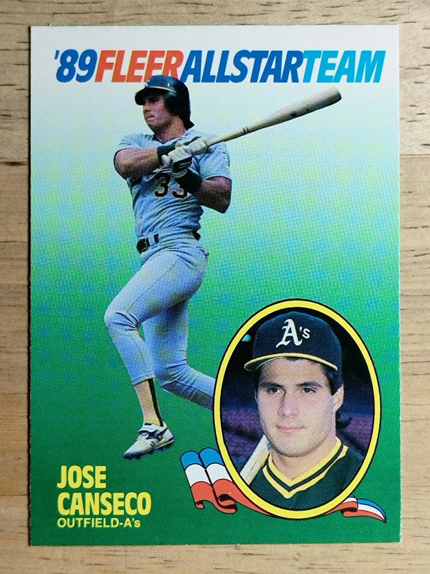 1989 Fleer All-Stars #2 Jose Canseco