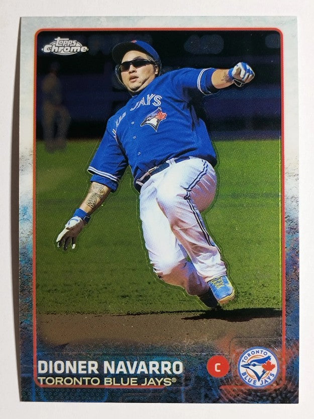 2015 Topps Chrome #70 Dioner Navarro