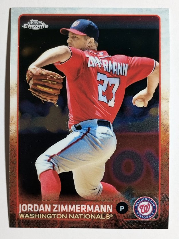 2015 Topps Chrome #79 Jordan Zimmermann