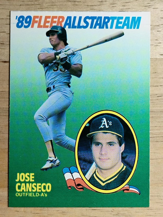 1989 Fleer All-Stars #2 Jose Canseco