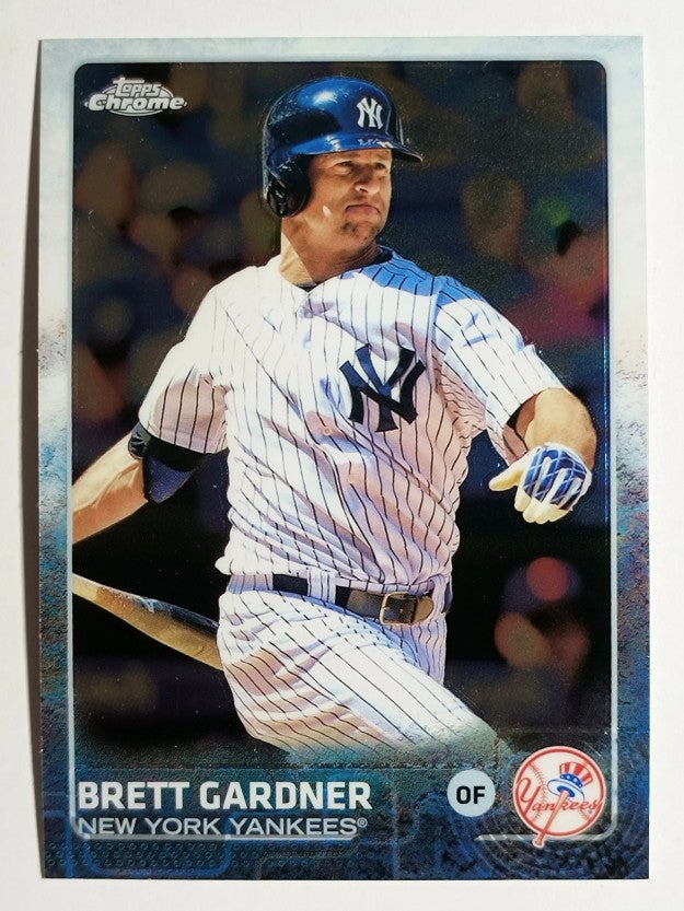 2015 Topps Chrome #88 Brett Gardner