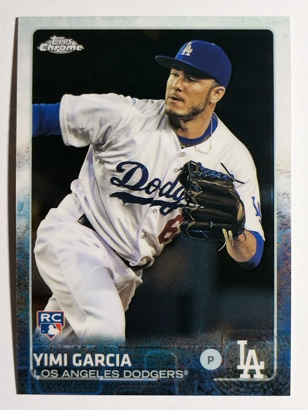 2015 Topps Chrome #123 Yimi Garcia RC