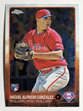 2015 Topps Chrome #131 Miguel Alfredo Gonzalez RC