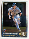 2015 Topps Chrome #132 Cory Spangenberg RC