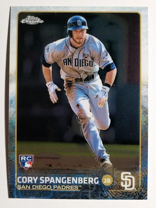 2015 Topps Chrome #132 Cory Spangenberg RC