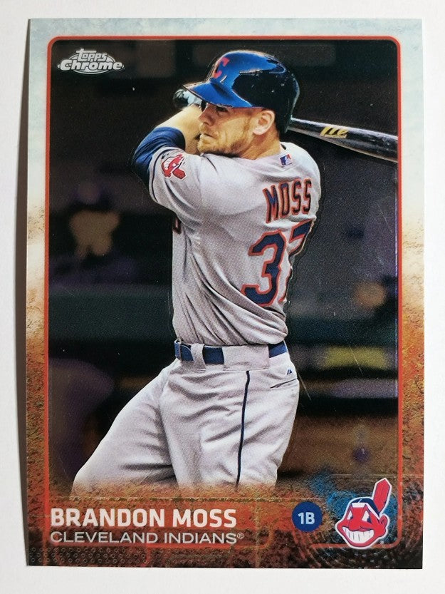 2015 Topps Chrome #135 Brandon Moss