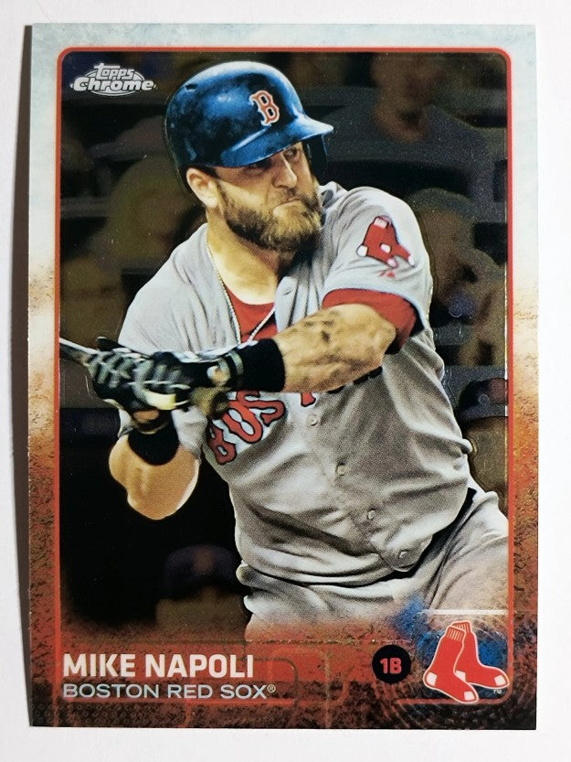 2015 Topps Chrome #150 Mike Napoli
