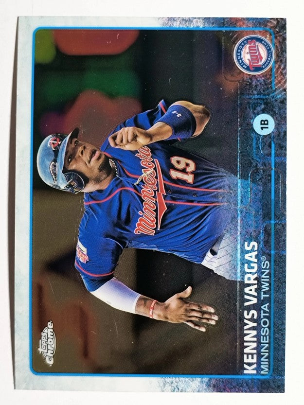 2015 Topps Chrome #156 Kennys Vargas