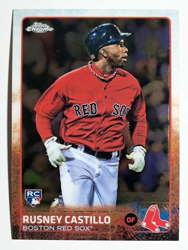 2015 Topps Chrome #160 Rusney Castillo RC