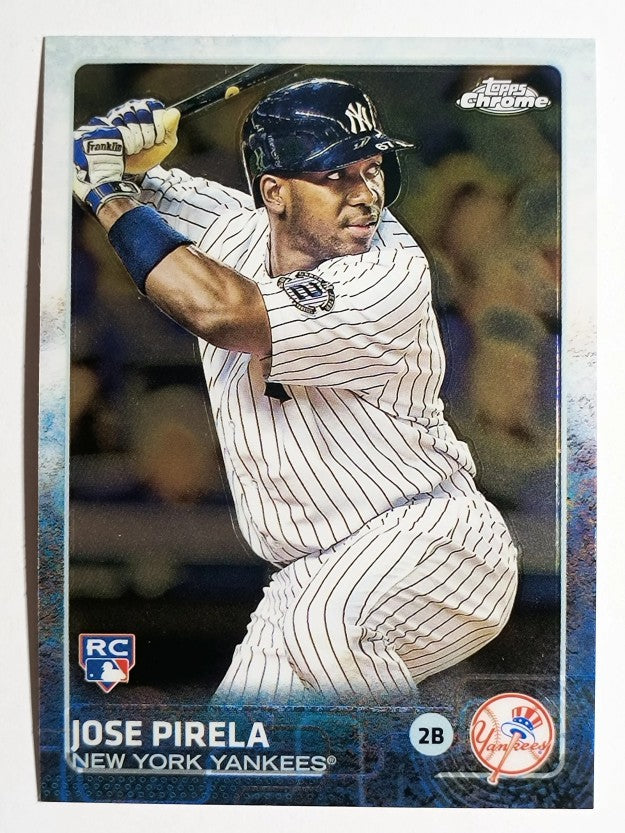 2015 Topps Chrome #161 Jose Pirela RC