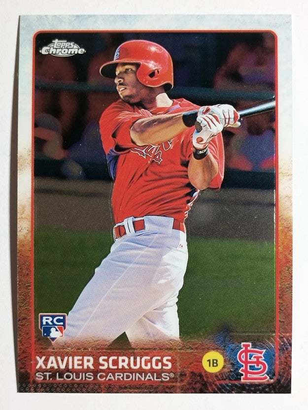 2015 Topps Chrome #166 Xavier Scruggs RC