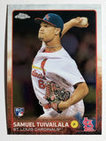 2015 Topps Chrome #174 Samuel Tuivailala RC